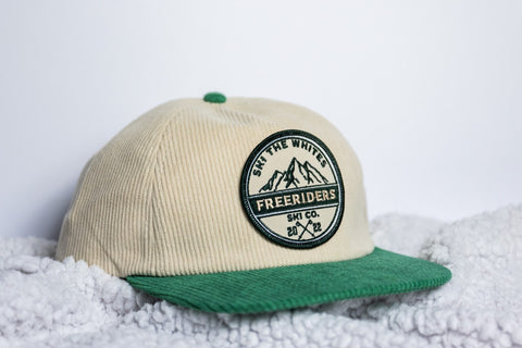 Ski the Whites Vintage Corduroy Hat