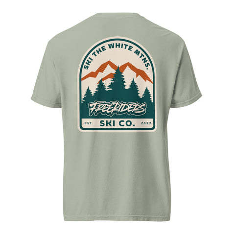 White Mountain National Forest Badge Heavyweight T-Shirt