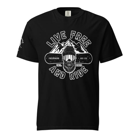 Live Free & Ride Heavyweight T-Shirt