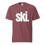 ski. Heavyweight T-Shirt