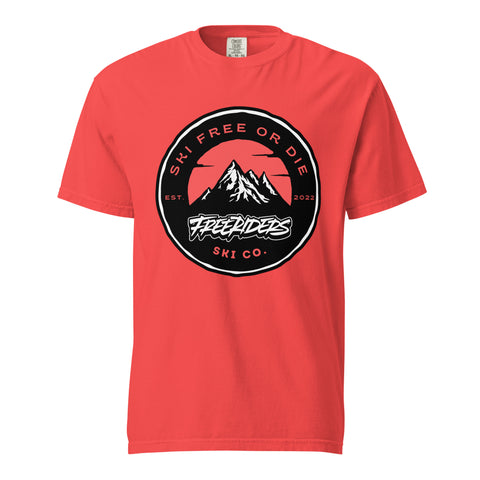 Neon Mountains Heavyweight T-Shirt