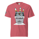 Ski Aholic Heavy Weight T-Shirt